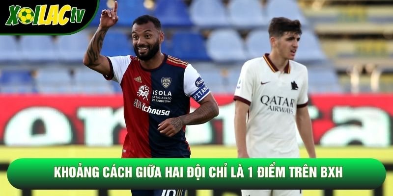 Khoảng cách giữa hai đội chỉ là 1 điểm trên BXH